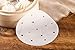 WRAPOK Air Fryer Liner 6 inch Round Perforated Parchment Bamboo Steamer Paper 100 Count Non-stick for Baking Steaming Basket Cooking Cake Pans Circle