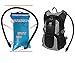 Sports Imagery-Hydration Backpack, 3 Liter – Black and Gray