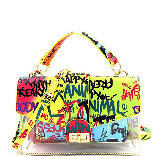graffiti bag neon