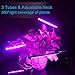 Three Head LED Grow Light Balleen.E 27W Clip On Plant Grow Lamp Lights Bulb with 360° Adjustable Gooseneck and Separated on/off Switch for Indoor Plants Herb Succulents Greenhouse Office 2018 Upgraded