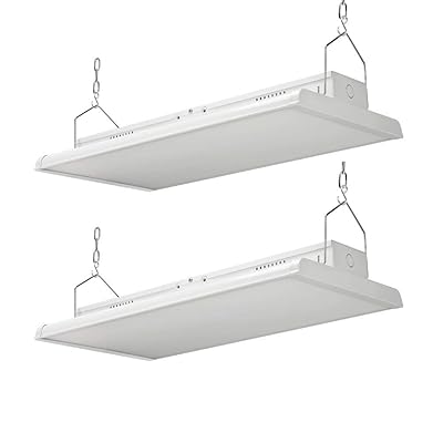 Buy Konlite 2 Pack Linear Led Bay Ceiling Shop Light 105w 5000k 1 10v Dimming 14170 Lumens Equal To 4 Lamp T5 Ceiling Light Fixture No Maintenance For Life Online In Indonesia B08ddc4wmm