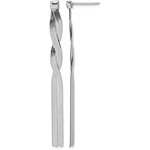 Sterling Silver Rh-Plat Herringbone 2-strand Dangle Post Earrings