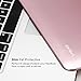 ZINMARK 11 Inch Laptop Case Cover, Compatible with 11.6 Inch MacBook Air A1370 / A1465, Plastic Folio Hard Cover Case - Rose Gold