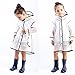 Gigabit Kids Raincoat Clean Rain Coat Jacket Poncho for Boys Girls, S, Age for 1-3, S, Age for 1-3