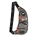 Kawei Knight Nylon Sling Bag Messenger Backpack (Gray), Medium