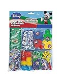 Amscan DisneyMickey Mouse Birthday Party Assorted Mega Mix Favor Set (48 Pack), 11 1/4