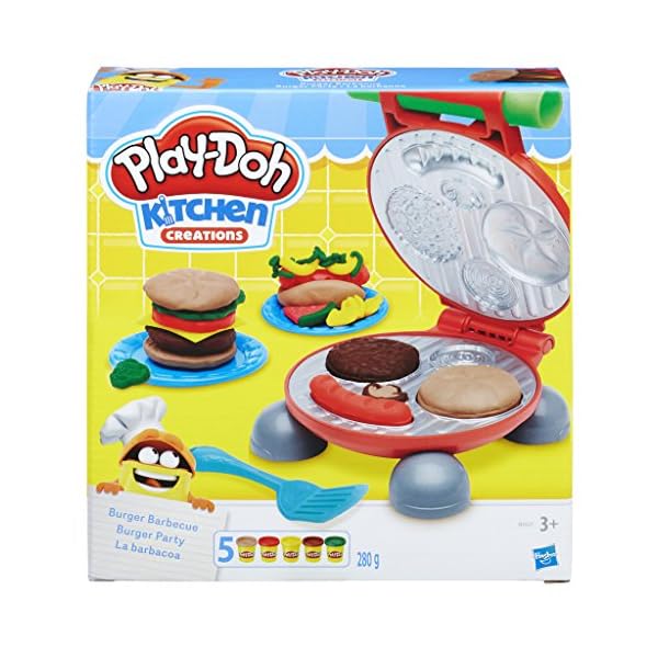 Play-Doh-Burger-Barbecue-Set Play-Doh Burger Barbecue Set