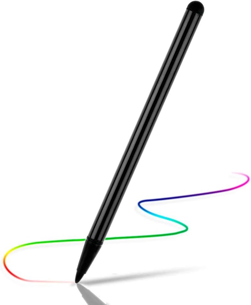 Touch Screen Stylus, 2-in-1 Universal Pencil for Smart Phone Tablet with 1.9mm Ultra Fine Tip Compatible with Apple iPad, iPhone, Kindle, Samsung, Sony, Huawei and Other Touchscreen Device