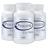 Procerin Tablets - Male Hair Growth Supplement -3 Month Supply (3 bottles - 90 tablets each)