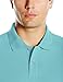 Amazon Essentials Men's Regular-Fit Cotton Pique Polo Shirt (Available in Big & Tall), Aqua Blue, Medium
