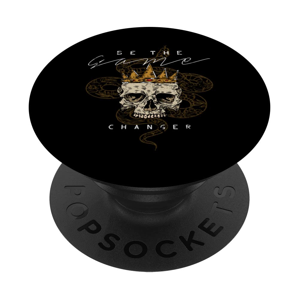 Crown Skull Game Changer Vogue Style PopSockets Swappable PopGrip