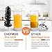 Juicer Slow Masticating Juicer Extractor,Cold Press Juicer Machine, Slow Juicer Extractor with Quiet Motor & Reverse Function,Easy to Clean,Higher Nutrient Fruit and Vegetable juice