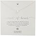 Dogeared Maid of Honor, Small Button White Pearl Necklace, 16