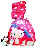 Disney Toddler Preschool Backpack (Hello Kitty with Rain Hood)
