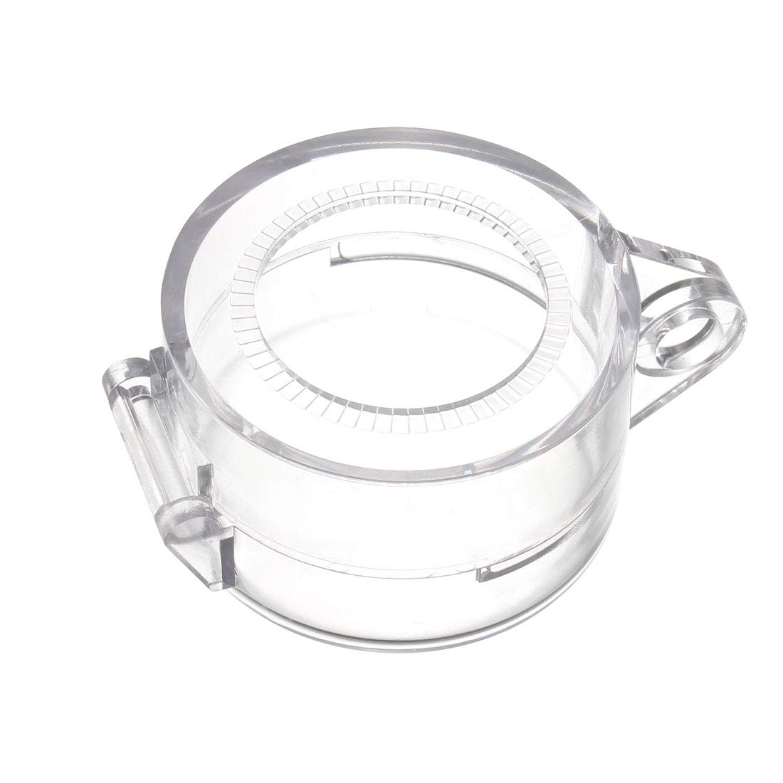 uxcell 1pcs Clear Plastic Switch Cover Protector for 30mm Diameter Push Button Switch 50x32