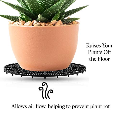Patio & Deck Floor Protector (Set of 4) 12 inches Perfect Plant Trivet