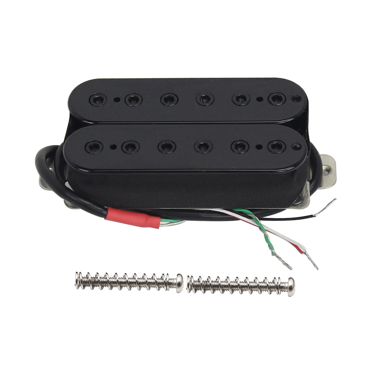 FLEOR Guitar Humbucker Pickups Double Coil Neck Pickup for Electric Guitar Pickup-Black — image 1
