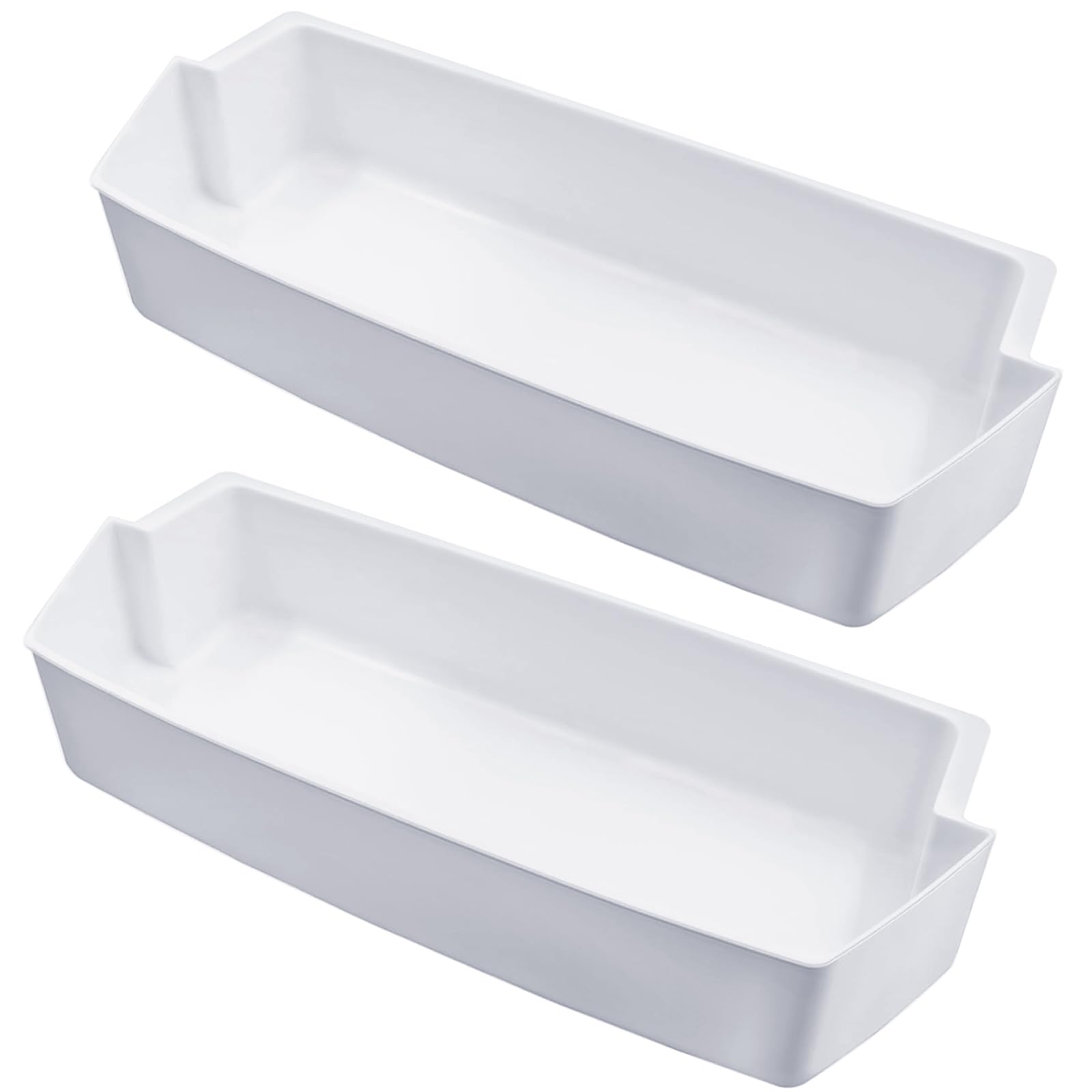 Photo 1 of 2 Pack 2187172 Door Shelf Bin Replacement for Frigidaire Whirlpool Kenmore Amana Roper Estate Replace PS328468 AP3853103 WP2187172 2187194K AP6006028 PS986890