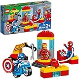 LEGO DUPLO Super Heroes Lab 10921 Marvel Avengers Superheroes Construction Toy and Educational Playset for Toddlers, New 2020 (30 Pieces)