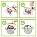Sous Vide Bags - 30 Reusable Sous Vide Bags - 4 Sous Vide Clips -1 Vacuum Hand Pump - Reusable Storage Bags For Food - Sous Vide Kit - Sous Vide Cooking & Food Storage freezing BPA Free