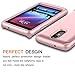 LG K20 Plus Case, LG K20 V Case, LG Grace LTE Case, LG Harmony Case AMENQ 3 in 1 Heavy Duty Absorb Impact Touch Silicone Rubber Smooth PC Protection Cover for LG K10 2017 (Matte Rose)