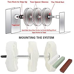 scottchen PRO Woodworking Lathe Buffing System