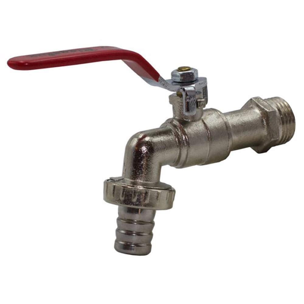 Riegolux 205502 3/4-Inch Sphere Tap with Hose Adapter Clamp