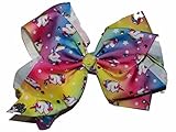 Nickelodeon JoJo Siwa Giant Rainbow Unicorn Bow Hair Clip