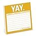 Knock Knock Sticky Note Pad, Yay (12475)