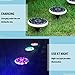 GreeSuit RGB Solar Ground Light, 30 Led Garden Lights Bulb with Remote Controller- Portable Lantern Lamp Spotlight with Solar Panel for Outdoor Hiking Camping Tent Fishing Lighting (2 Pack)thumb 3