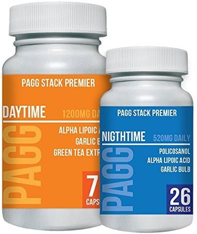Premier PAGG Stack - Blend of 8 Potent Dietary Supplements - Builds Muscle and Aids in Weight Loss by PAGG Stack Premier
