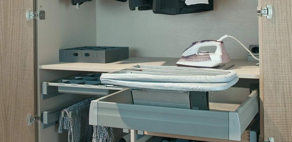 1 Set MADE IN GERMANY H10103 Montage im Schubkasten Gedotec Bügelbrett