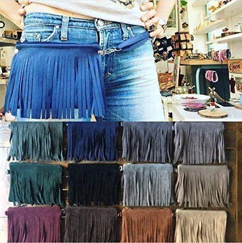 fringe waist bag