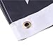 NFL Oakland Raiders Stars and Stripes Flag Banner   3x5 FT, White