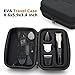 FARI Beard Trimmer Kit for Men, Cordless Mustache Trimmer Hair Trimmer Body Grommer Clippers, EVA Hard Travel Case Included