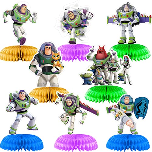 8pcs Buzz Lightyear Party Centerpiece Table Decorations Buzz