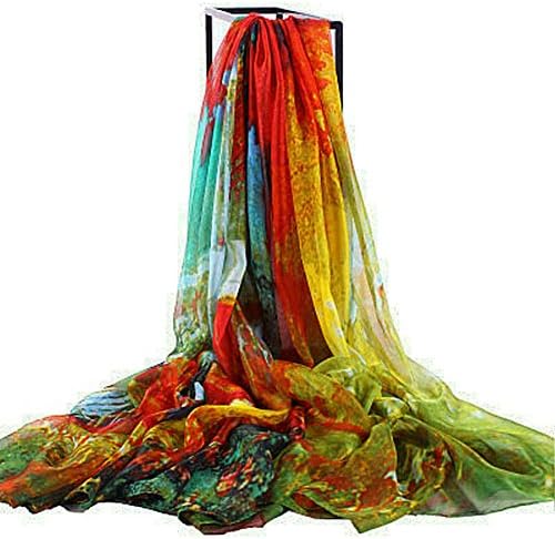 Duolaimi Women Colorful Large Cappa Fashion Scarf Beach Wrap Towel 200cm X 147cm
