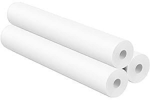 Potanro Thermal Printer Paper Printing Paper Quick-dry A4 Printing Paper Quick-dry 8.3''x11'' Multipurpose for Thermal Printer (3 Rolls)