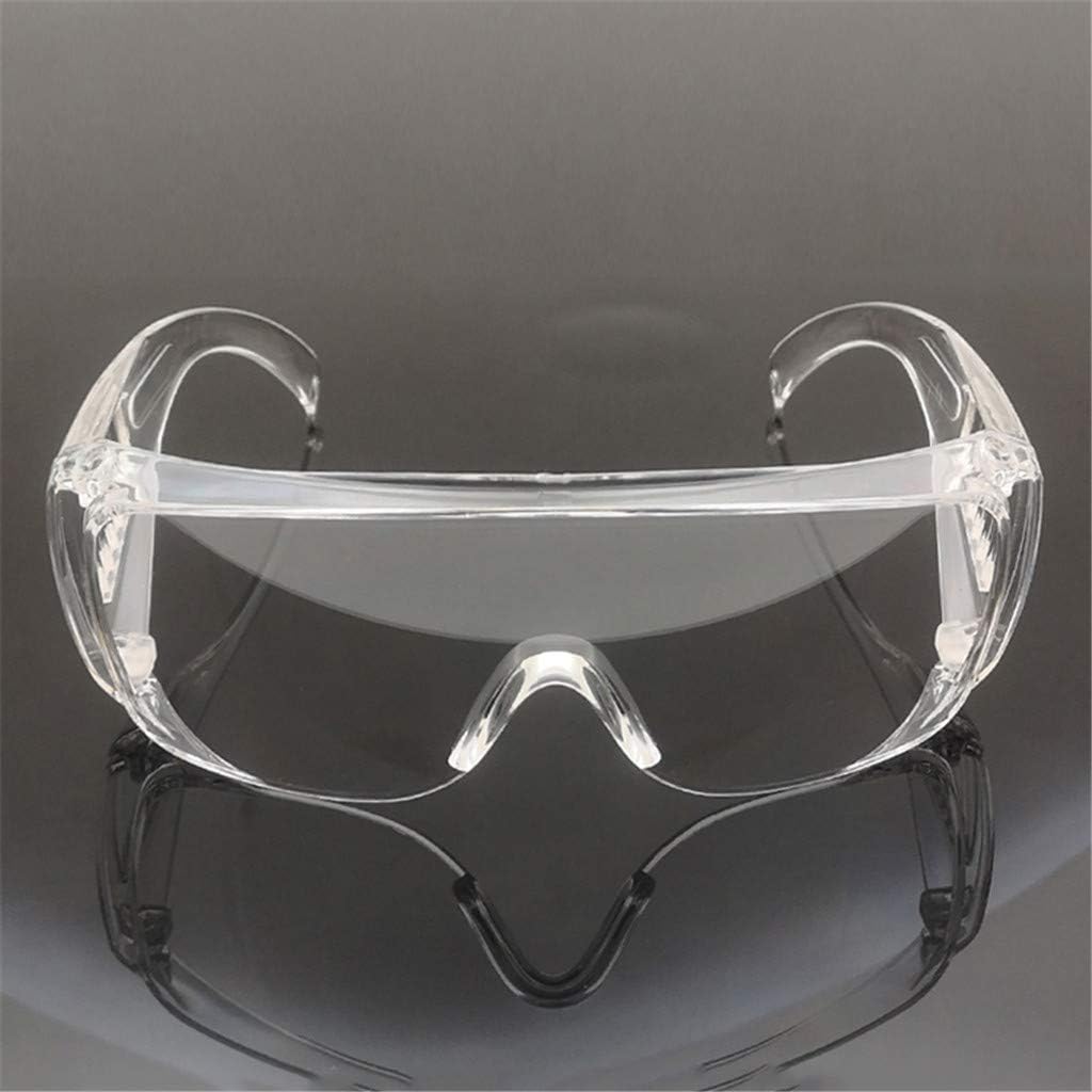 Yuanhaourty PC-Safety Glasses Anti-Dust&Shock Eye Protection Goggles Transparent Eyepiece