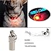 beslove 6Pcs Clip-On Pet Cat Dog Collar LED Lights, Upgraded Weather Resistant Shockproof LED Safety Night Walking Light, ID Tag and 12Pcs Batteries Included