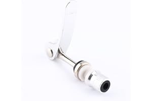 Bicycle seat clamp, Quick-Release Aluminum Seat Clamp Lever (Silver)
