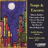 SONGS AND ENCORES A RECITAL OF AMERICAN SONG       image