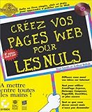 Image de CREEZ VOS PAGES WEB POUR LES NULS. 4ème édition, avec CD-Rom