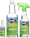 ZORBX Unscented Multipurpose Odor Remover –Safe for All, Even Children, No Harsh Chemicals, Perfumes or Fragrances, Stronger and Safer Odor Eliminator Works Instantly (Value Pack)