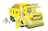 Ausini Construction Dump Truck with Action Figures Building Bricks 269pc Educational Blocks Set – Great Gift for Children