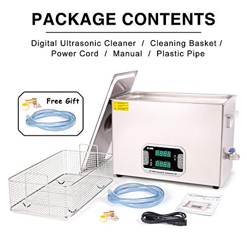 51BMS3OBeDL DK SONIC 30L Large Touch Ultrasonic Cleaner with Heater,Timer,Multiple Cleaning Mode for Carburetor,Automotive Parts,Gun Parts,Circuit Board, Industrial Commercial Ultrasound Cleaning Machine - Image 7