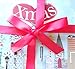 Red 1 Inch Grosgrain Ribbon. 50 Yards Gift Wrapping Spool by Drency Ribbons