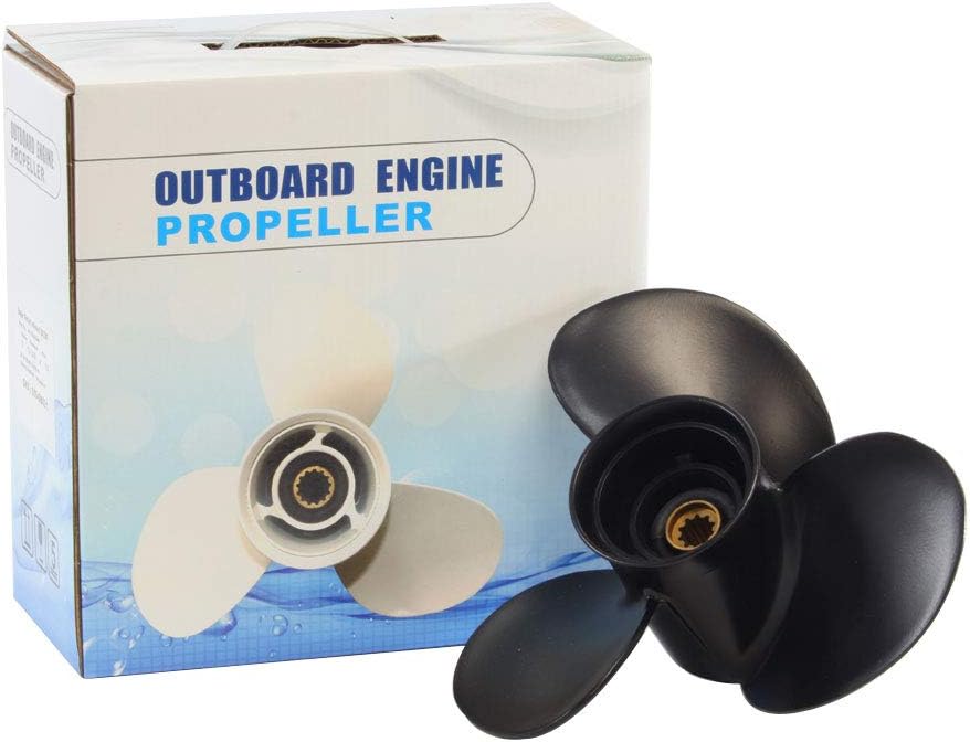 Propeller fit Mercury Outboard Engine 9.9 15 18 20 25HP Prop 48-19640A40 10-3/8 x 13 Pitch
