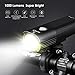INTEY Bike Light USB Rechargeable Bicycle Lights 1000 Lumens 4500 mAh Bike Headlight IPX6 Waterproof