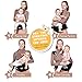 Baby Hip Seat Carrier Waist Stool - Safety Certified Back Pain Relief Soft Carrier (Ergonomic M Position), 100% Cotton for All Seasons, Child Infant Toddler, Perfect Baby Shower Gift